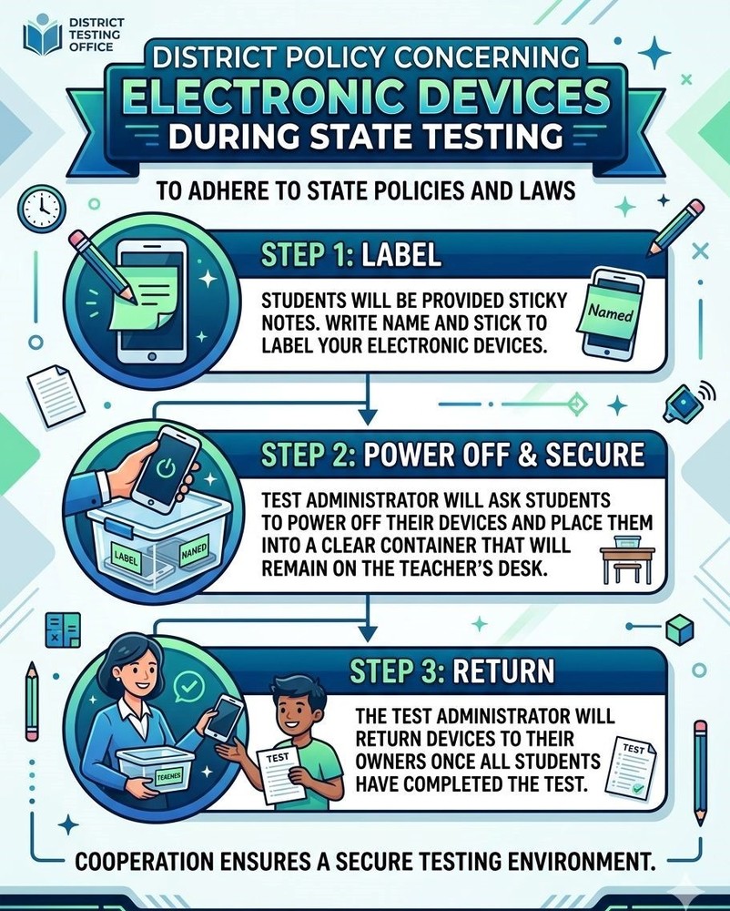 Cell Phone Policy During State Testing