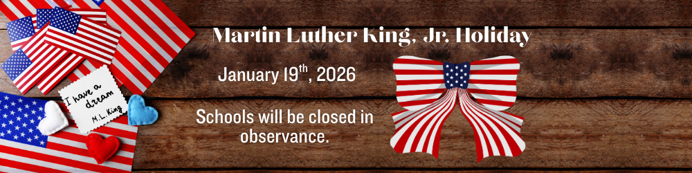 MLK Day- January 19th