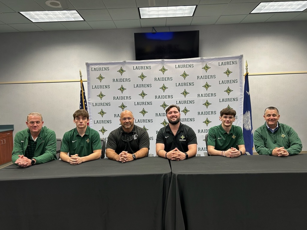 Coach Tommy Spires, Dakota McCall, Dr. Jody Penland, Coach Lawson Jordan, Leyden Gentry