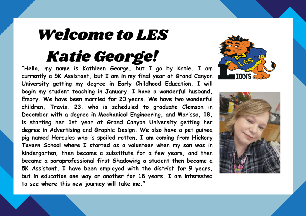 Welcome to Katie George!
