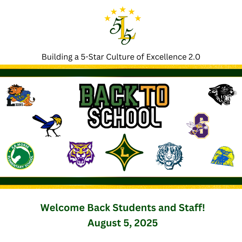 Building a 5-Star Culture of Excellence 2.0 Back to School Welcome Back Students and Staff August 5, 2025