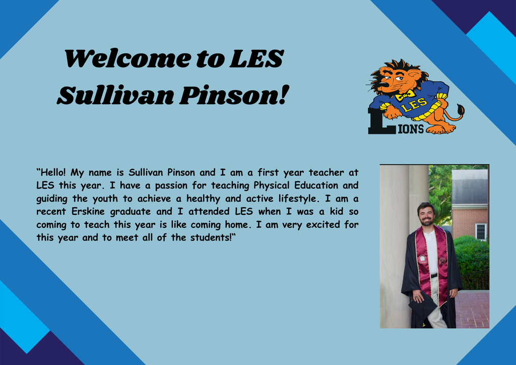 Graphic for Welcome to LES, Sullivan Pinson.