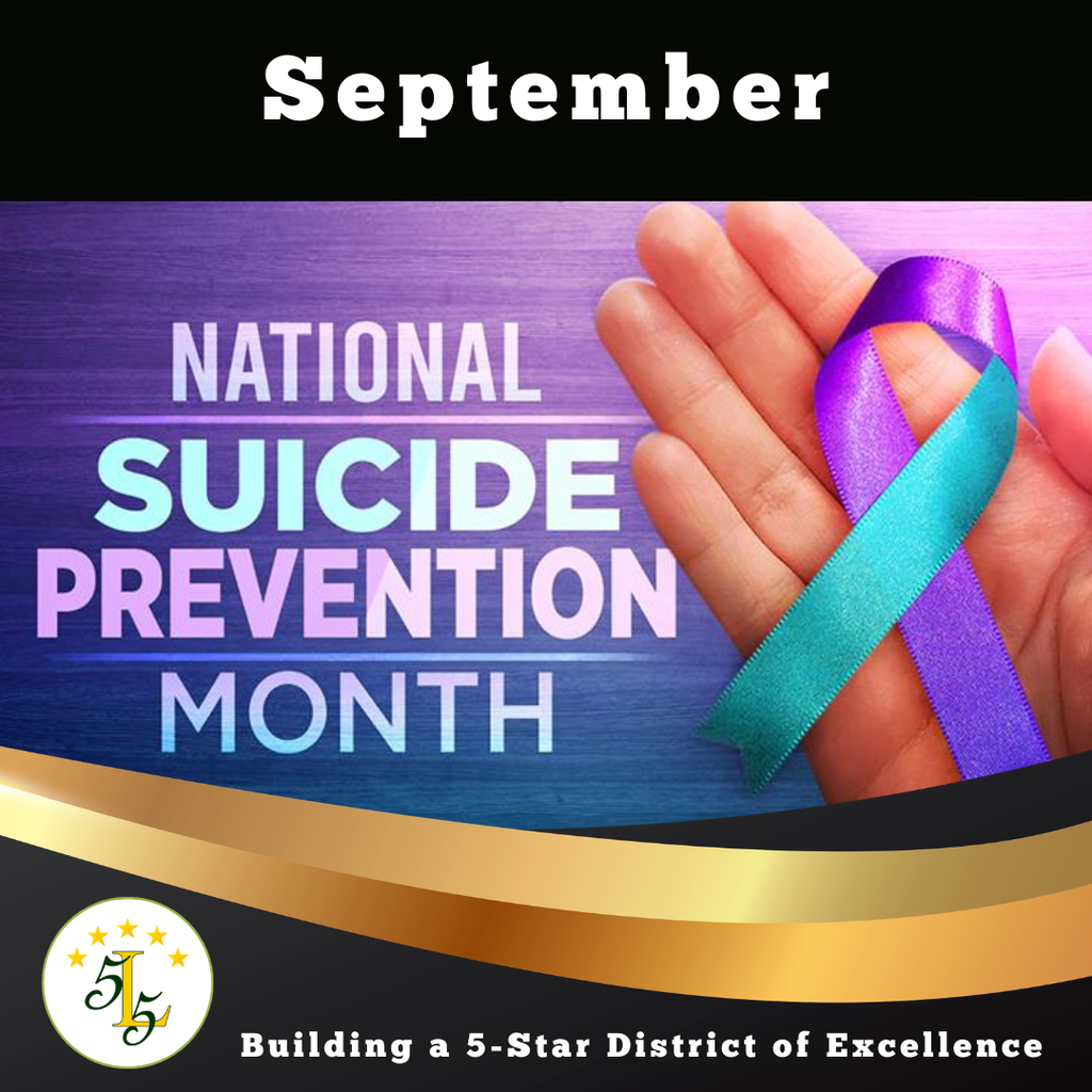 September National Suicide Prevention Month Building a 5-Star Culture of Excellence