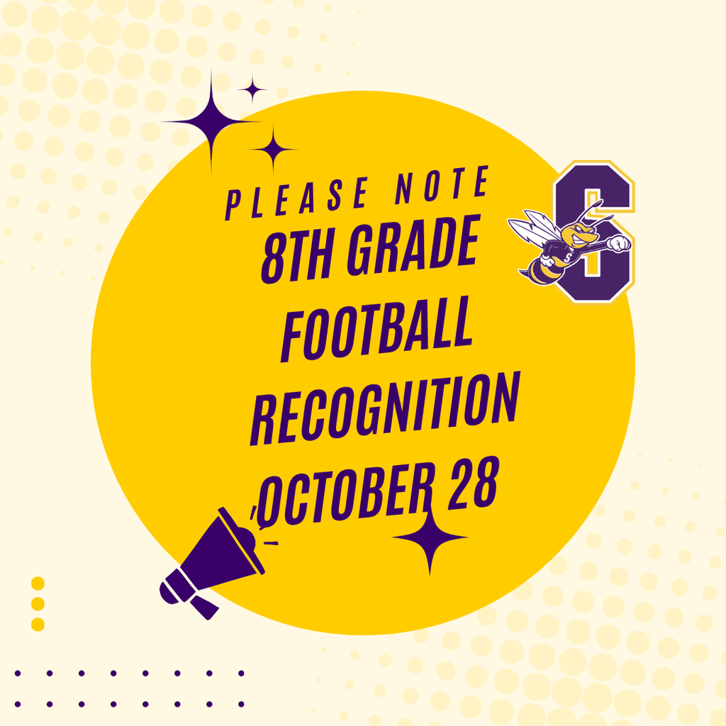 8th Grade Football Recognition October 28