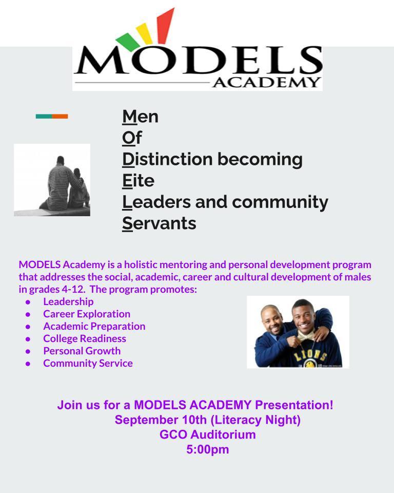 A new program is coming to GCO designed for our young men.