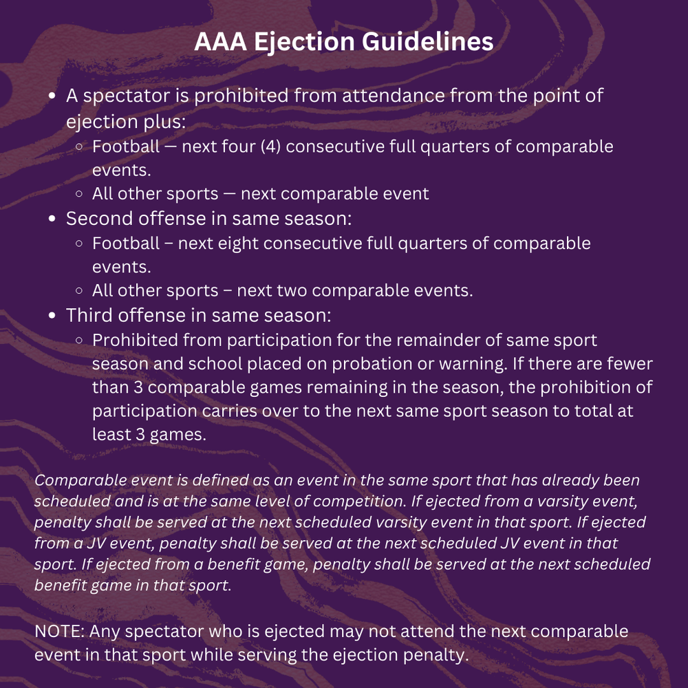 Ejection Guidelines