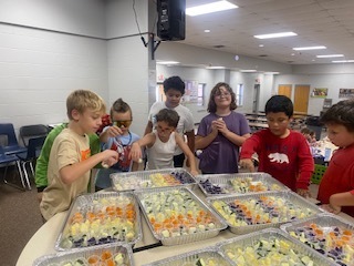 Our Child Nutrition Department helped LPS celebrate Farm to School Month