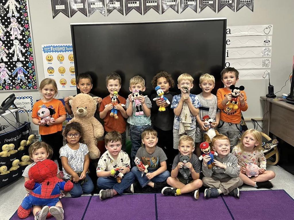 Red Ribbon Week Day 3: Bring your favorite stuffy.