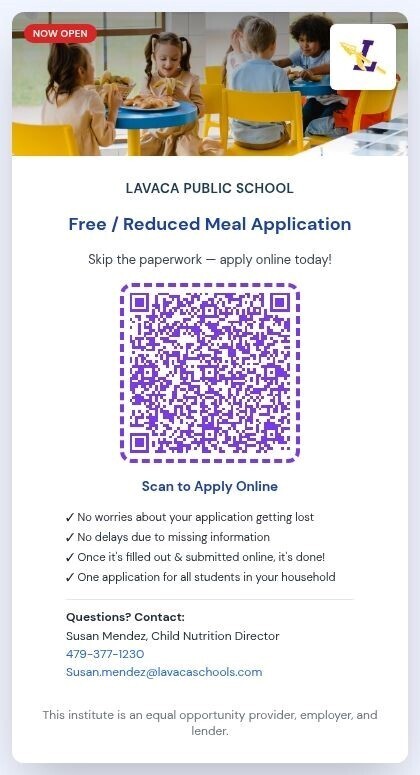 Free & REduced Meal Appplication