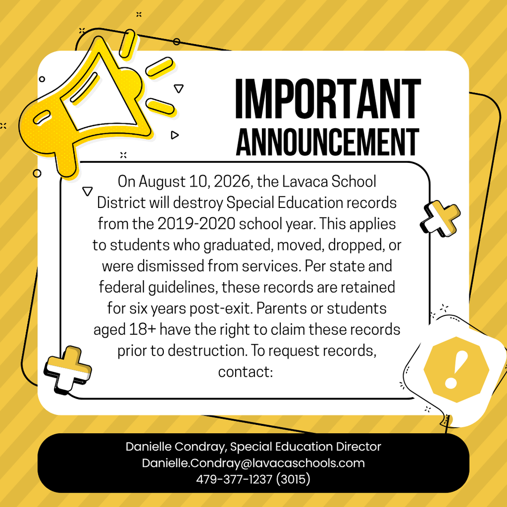 Important Announcement
