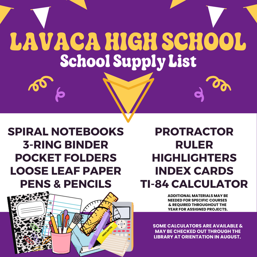 Supply list