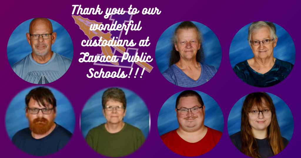 Please join us in celebrating our wonderful custodians!