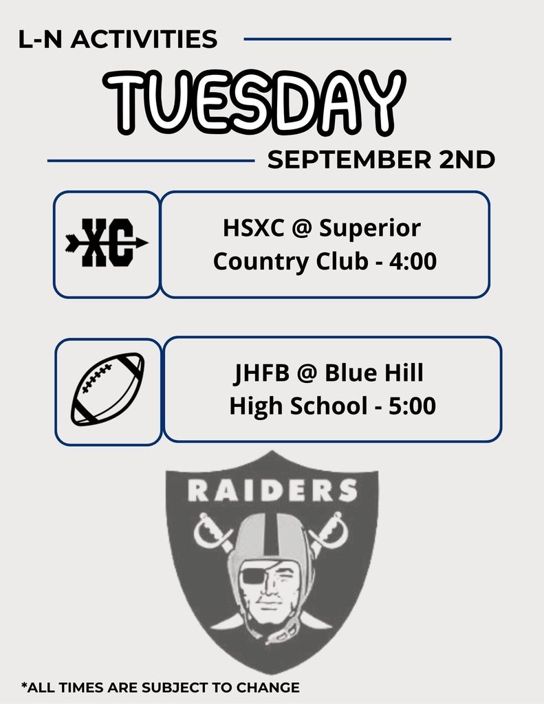 Tuesday, September 2nd
