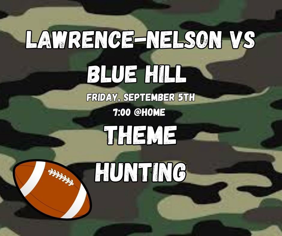 Friday, September 5th Football Theme