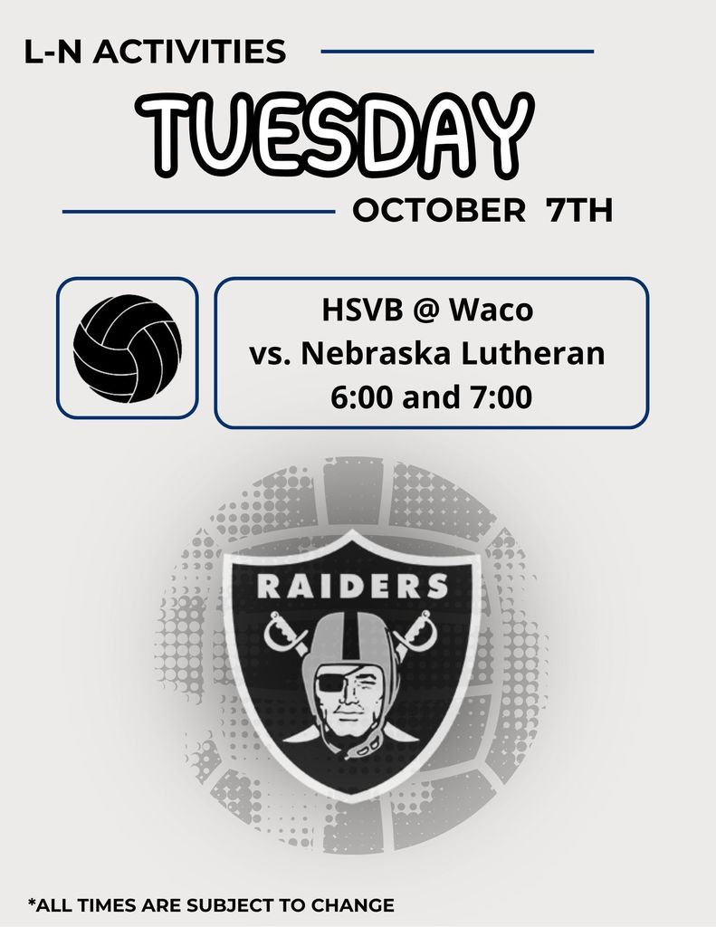Tuesday, October 7th