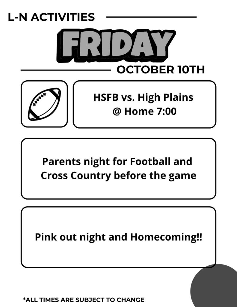 Friday, October 10th