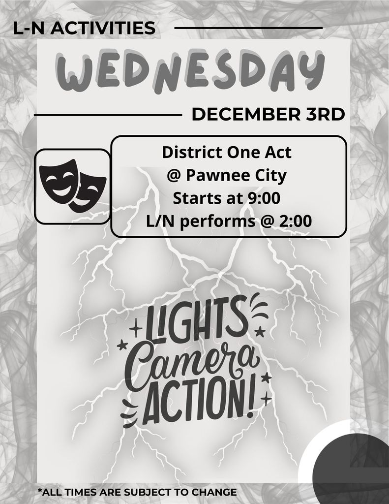 Wednesday, December 3rd