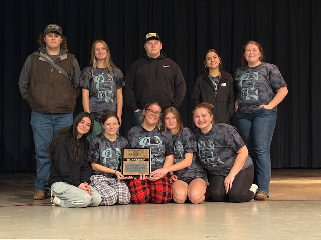 ONE ACT DISTRICT RUNNER UP