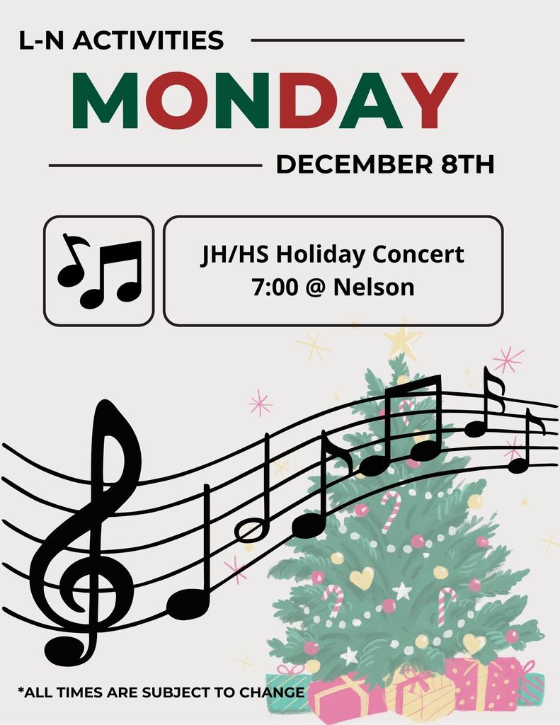 Monday, December 8th