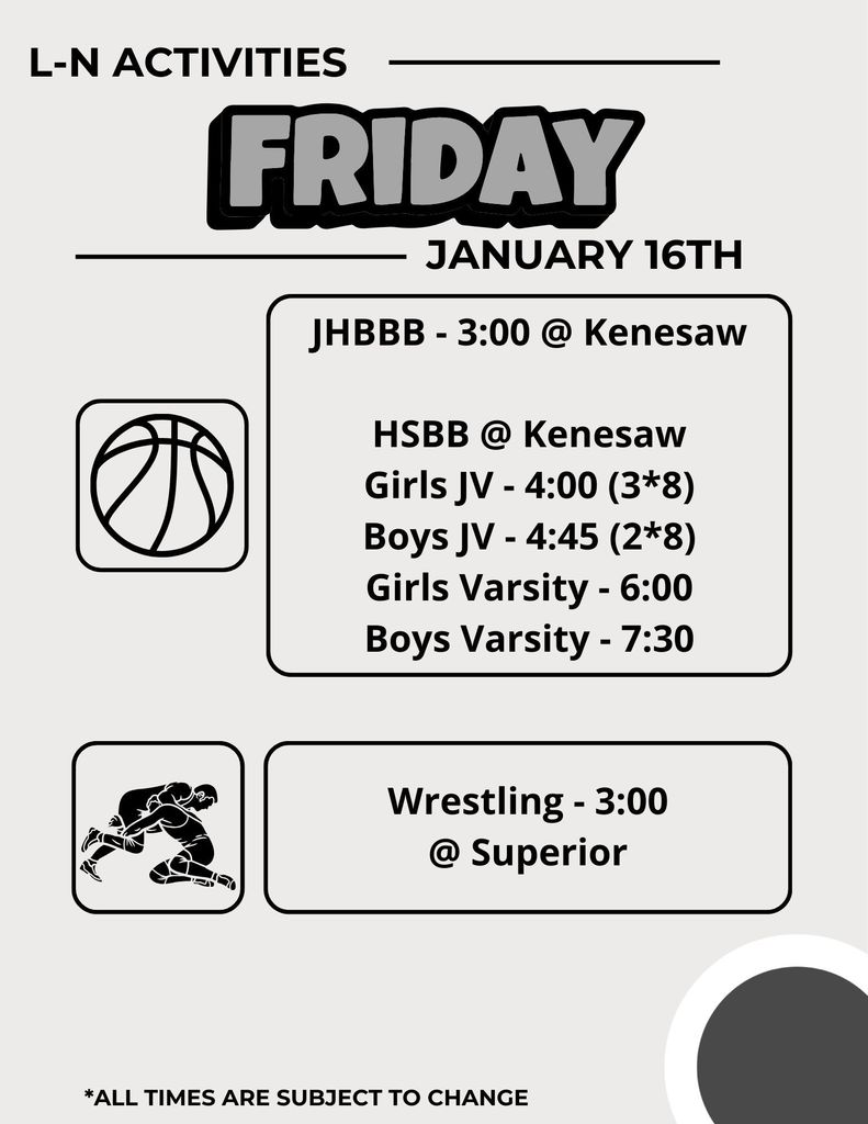 Friday, January 16th