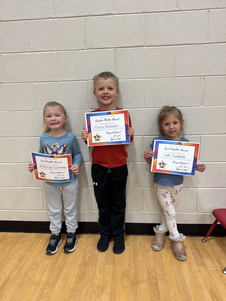 PreK Character Award Winners