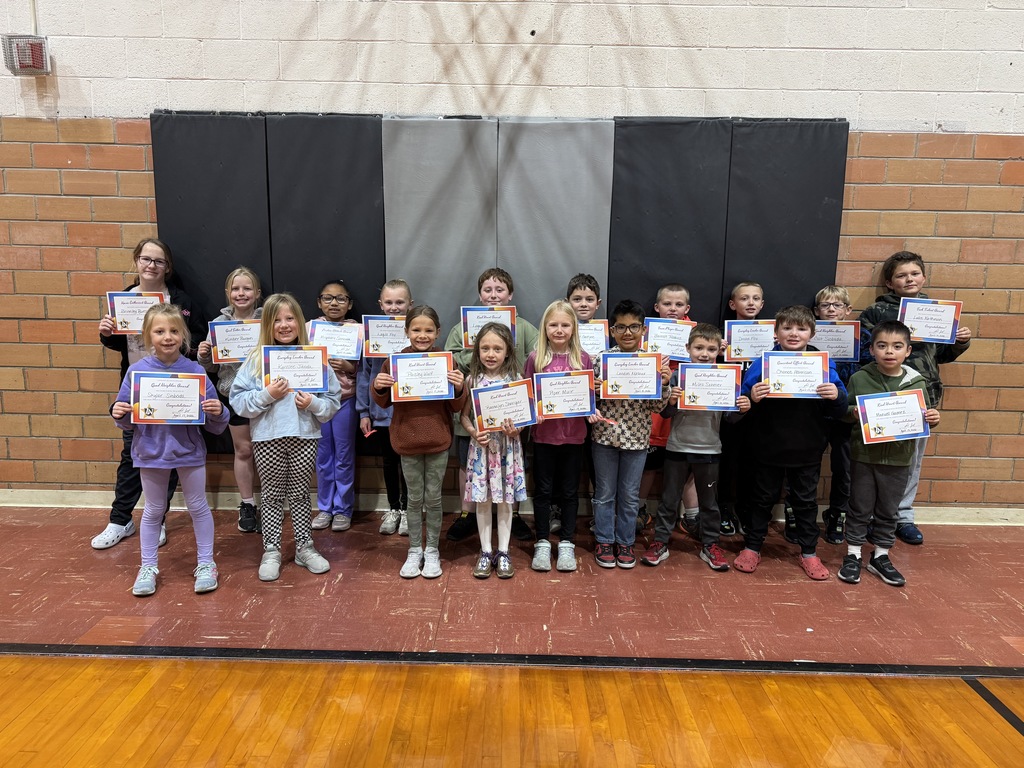 Elementary Character Award Winners