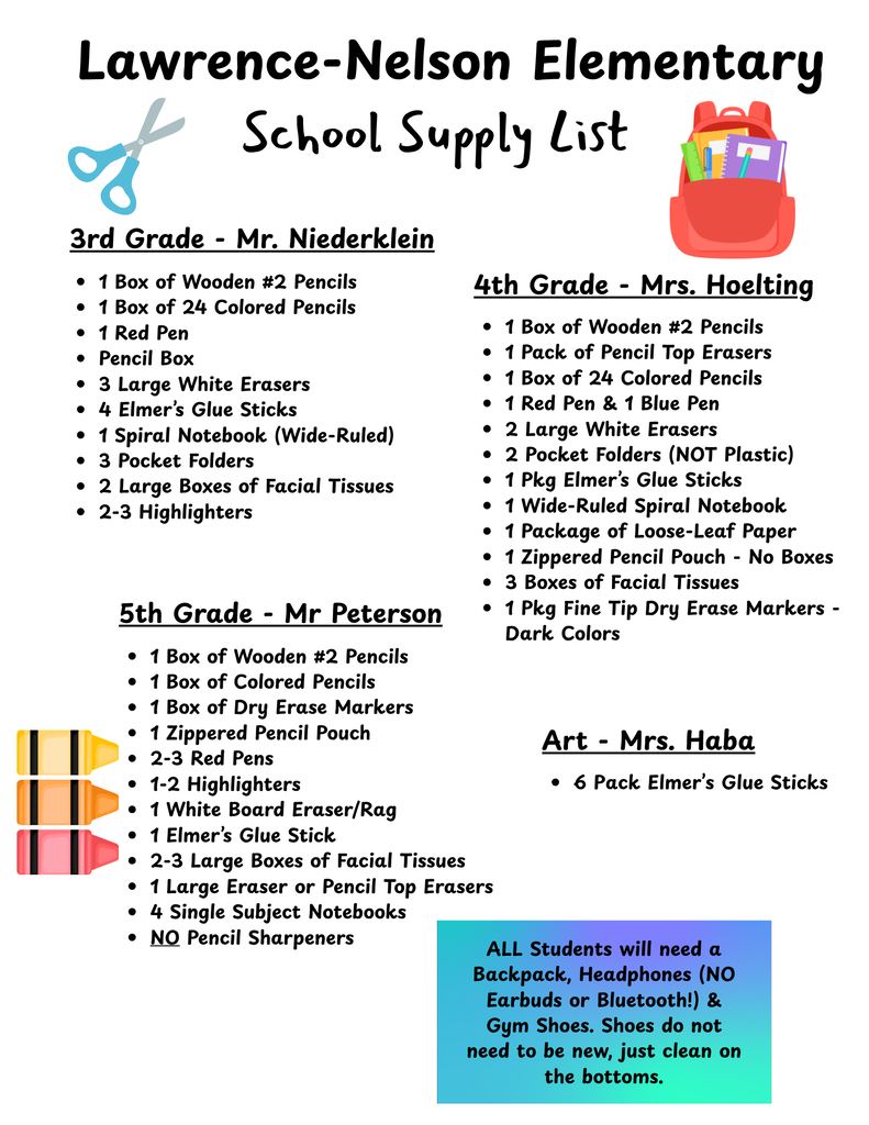 Elem Supplies