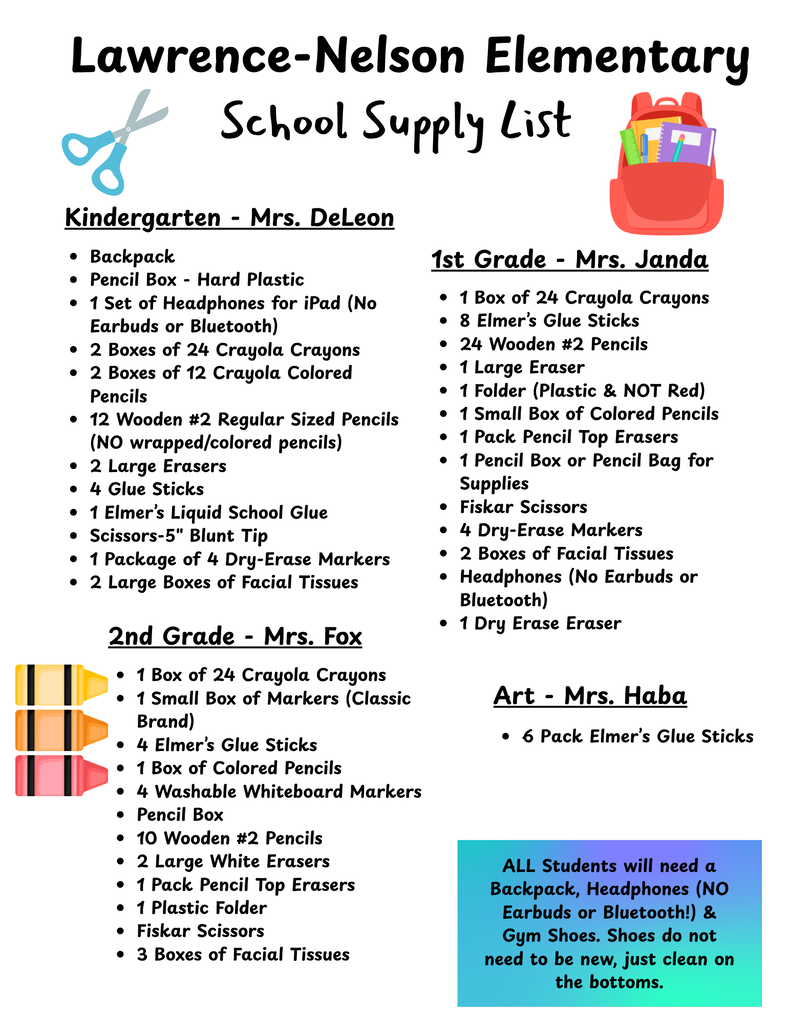 Elem Supplies