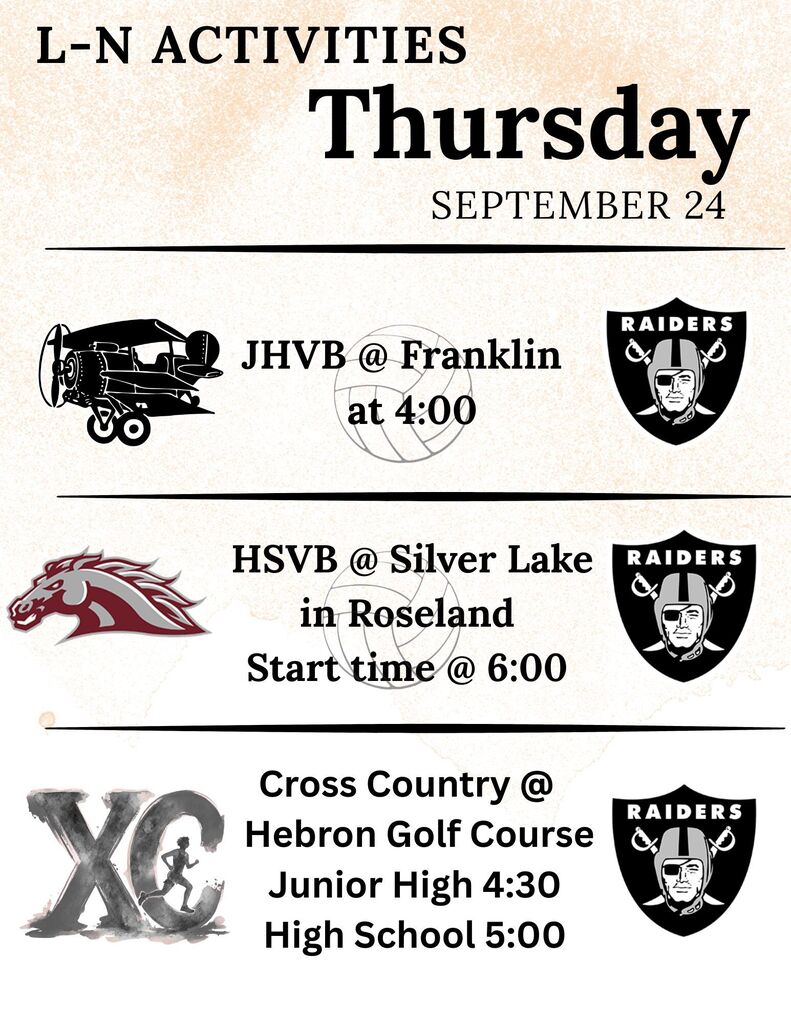Thursday activities