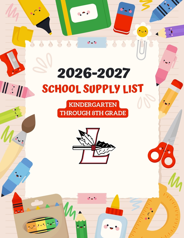 2026-2027 School Supply List