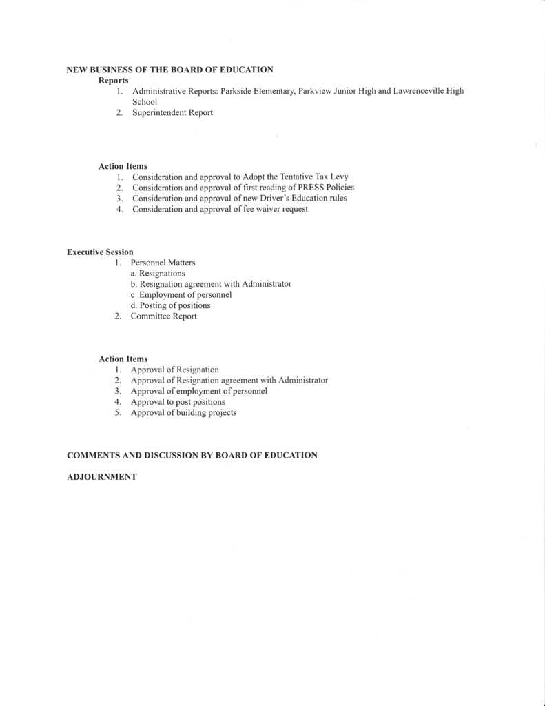 Board of Education will hold its regular monthly meeting on Tuesday, November 18, 2025, at 7:00 p.m.