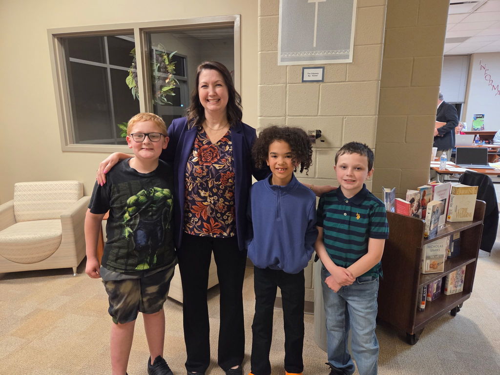 TAG students at the board meeting