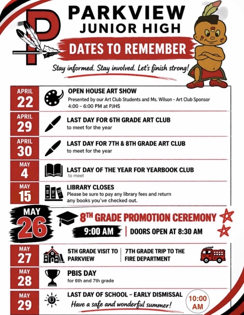 EOY dates to remember 