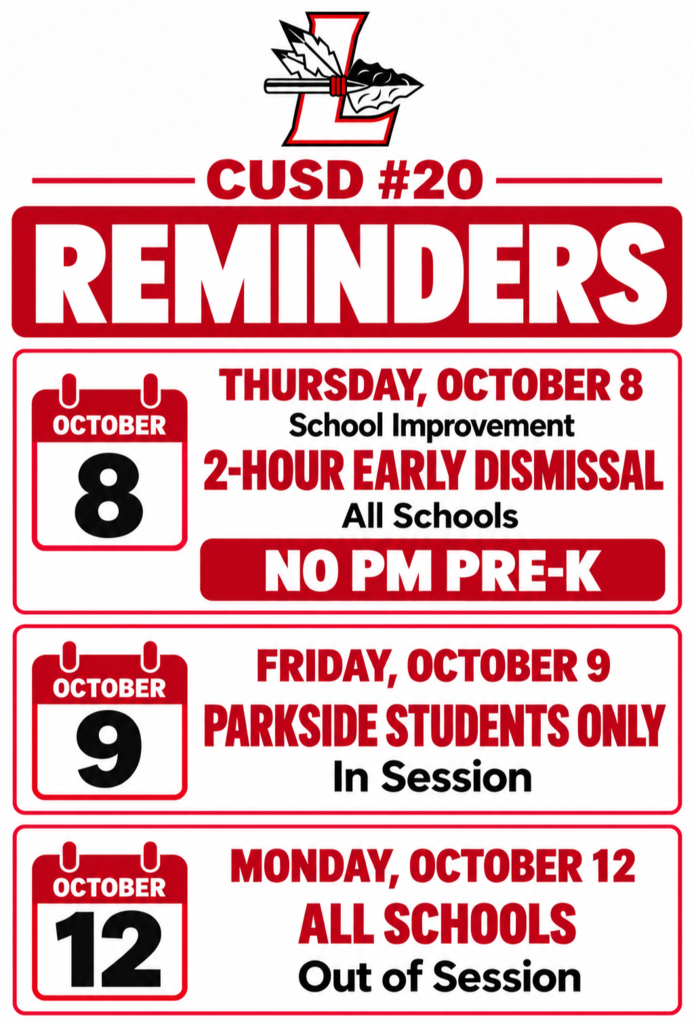 CUSD REMINDERS