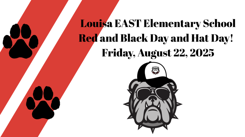 Bulldog and Hat Day tomorrow at Louisa EAST