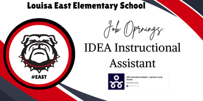Job Posting/IDEA Instructional Assistant