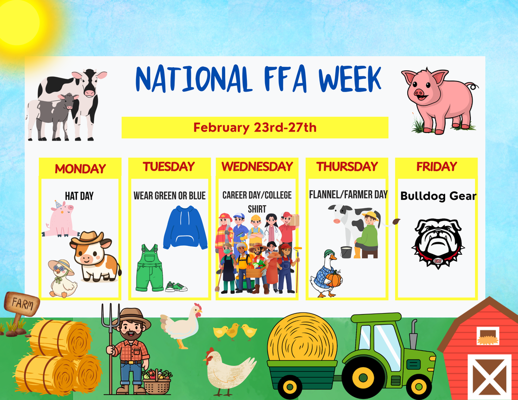 FFA Week dress up days