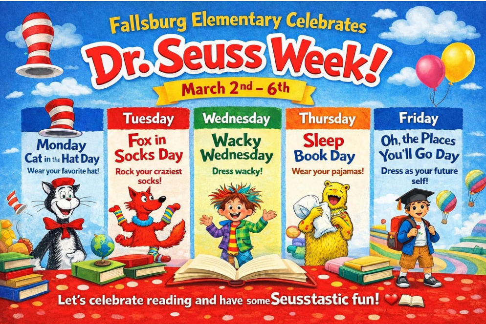Fallsburg Read Across America Schedule