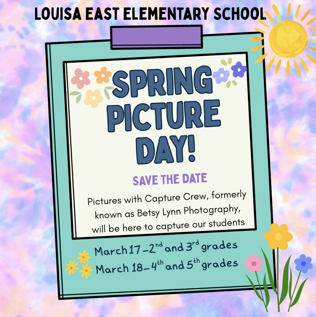 Spring Picture Day-Save the Date
