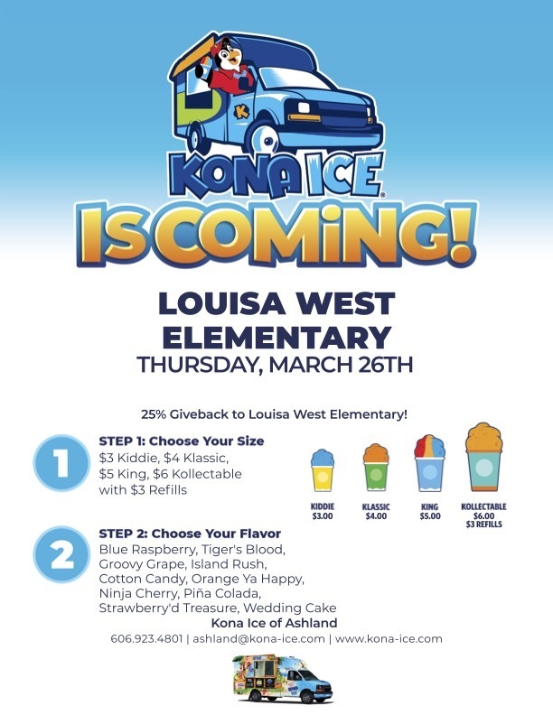 Kona Ice Flyer