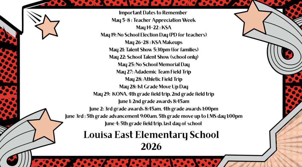EOY Important Dates