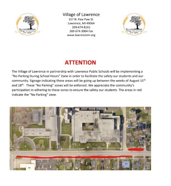 Village of Lawrence Letter