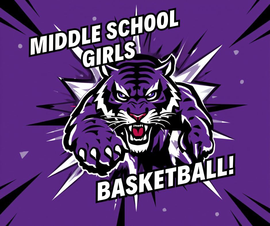 middle school girls basketball flyer