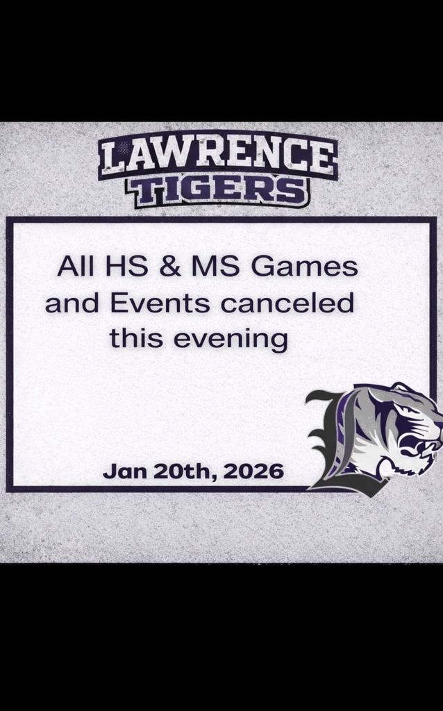 Games and Events canceled this evening