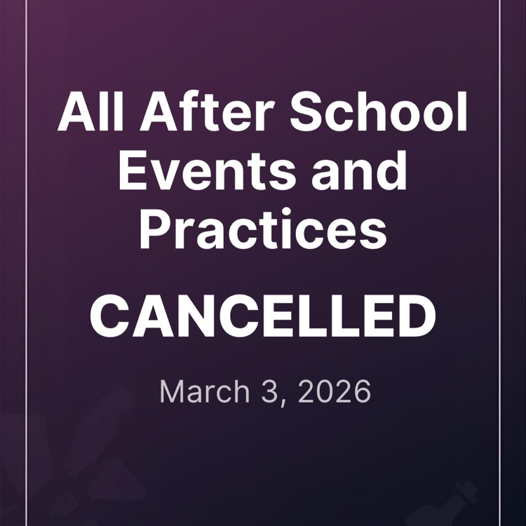 cancelled events  