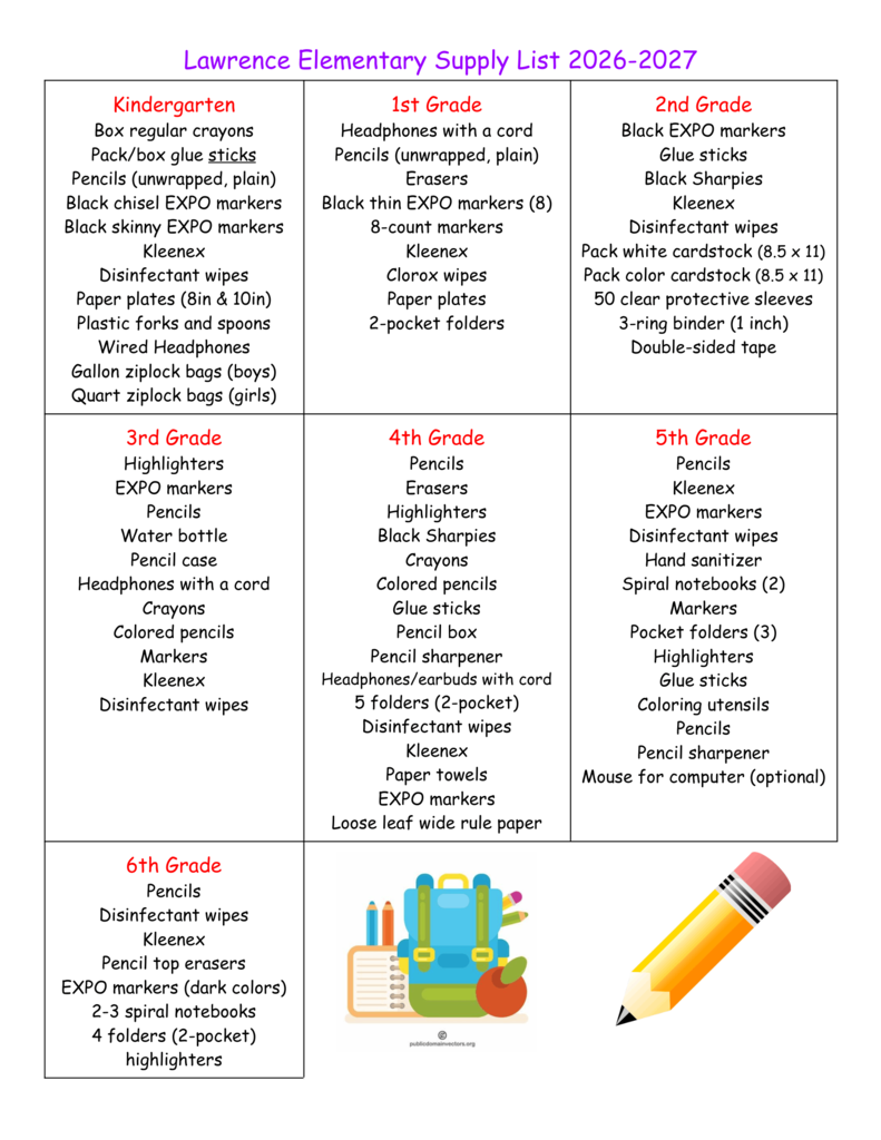 English List