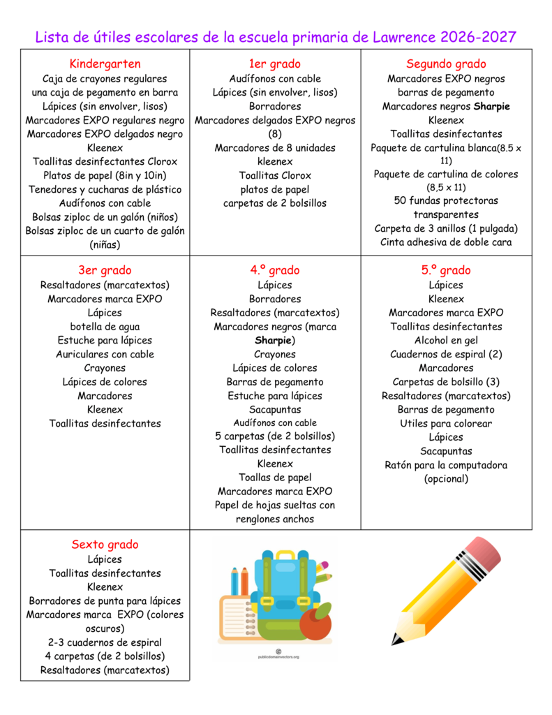 Spanish List