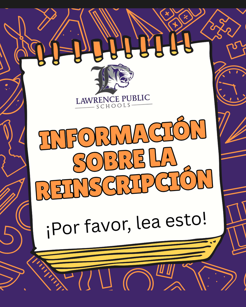 Informacion sobre la reinscripcion. Por favor, lea esto! 