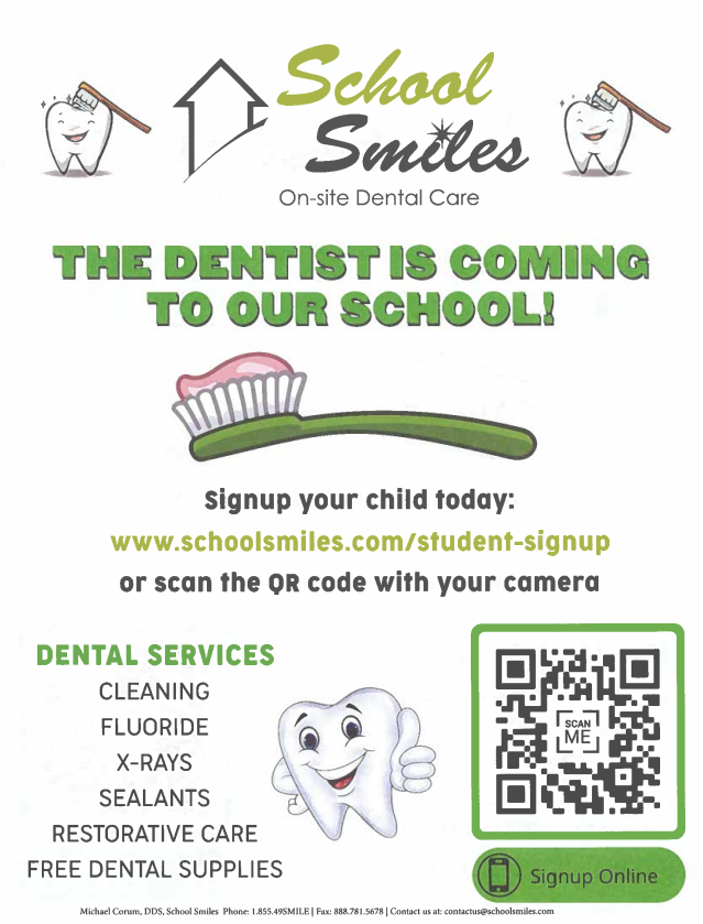 The dentist is coming!