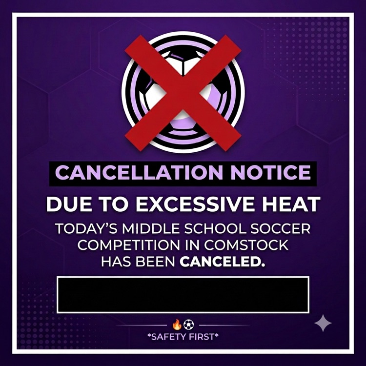 no soccer game
